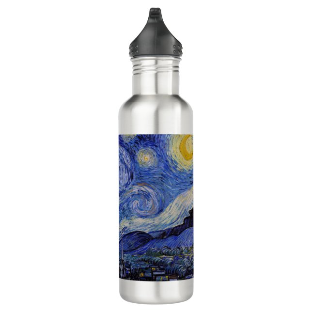 Botella De Agua Vincent Van Gogh - La noche estrellada (Derecha)