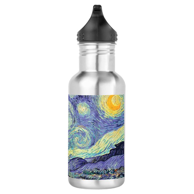 Botella De Agua Vincent Van Gogh/ La Noche Starry (Derecha)