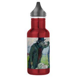 Botella De Agua Vincent van Gogh - Los bebedores, según Daumier