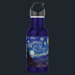 Botella De Agua VINCENT VAN GOGH - Noche estrellada 1889<br><div class="desc">VINCENT VAN GOGH - Noche estrellada 1889Óleo sobre lienzo</div>