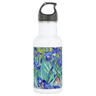 Botella De Agua Vincent Van Gogh pintando Irises