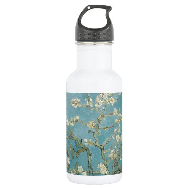 Botella De Agua Vincent_van_Gogh_-_Ramas_de_un_almendro_ (Anverso)