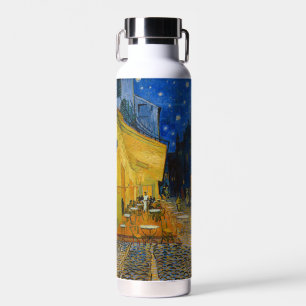 Botella De Agua Vincent van Gogh - Terraza del Café por la Noche