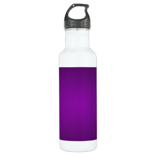 Botella De Agua Viñeta morado-negro de Guay