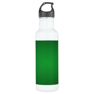 Botella De Agua Viñeta verde-negro de moda