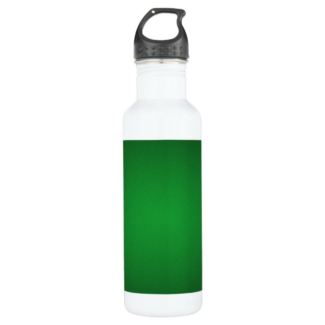 Botella De Agua Viñeta verde-negro de moda (Anverso)