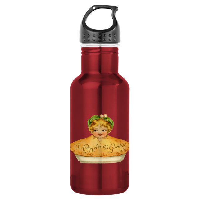Botella De Agua Vintage Child & Pie (Anverso)