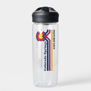 Botella De Agua Vintage Colorado Springs