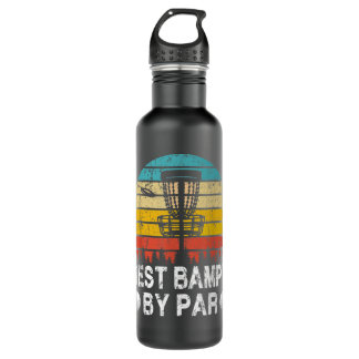 Botella De Agua Vintage Mejor Bampy Por Padres De Golf De Par Disk