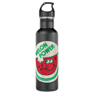 Botella De Agua Vintage Scratch y Sniff Pegatina Watermelon, Melo
