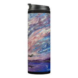 Botella de agua Violet Nights