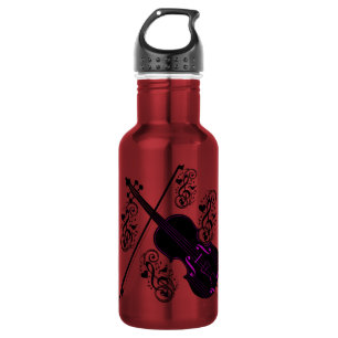 Botella De Agua Violín, amor Rockefeller_
