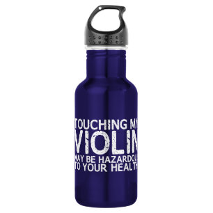 Botella De Agua Violin Hazard