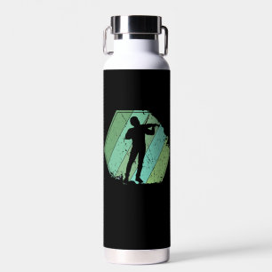 Botella De Agua Violin Player Retro