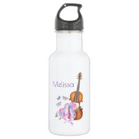 Violin, Zapatos de Ballet, Flores y Mariposas