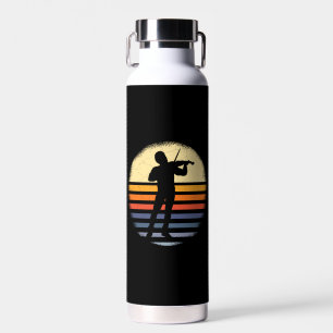 Botella De Agua Violinista Retro