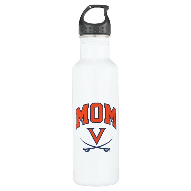 Botella De Agua Virginia Cavaliers Mom (Anverso)