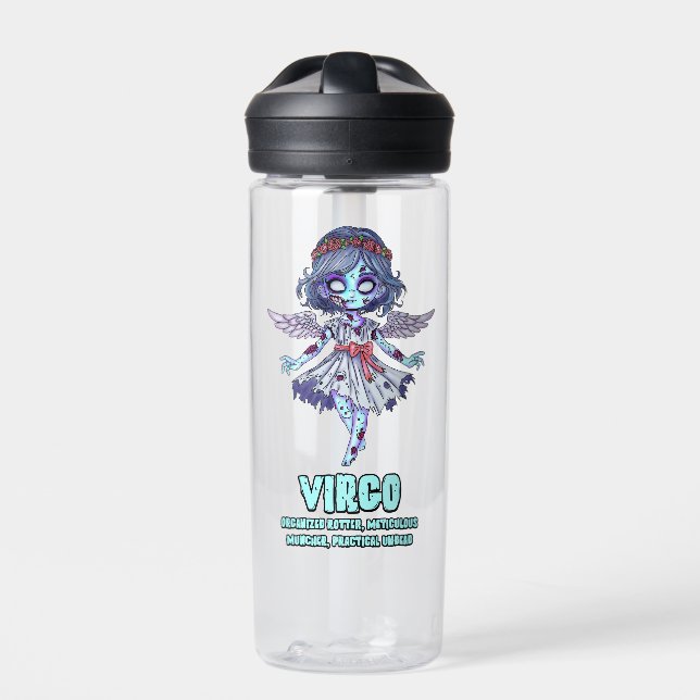 Botella De Agua Virgo Zombie (Delante)