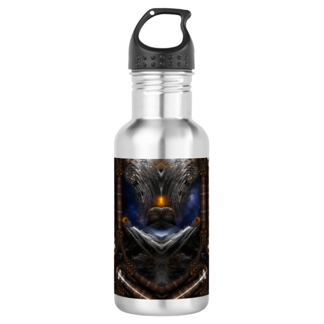 Botella De Agua Visiones de Steampunk (Anverso)