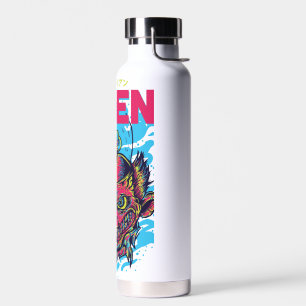 Botella De Agua Visitante cósmico : El diseño alienígena