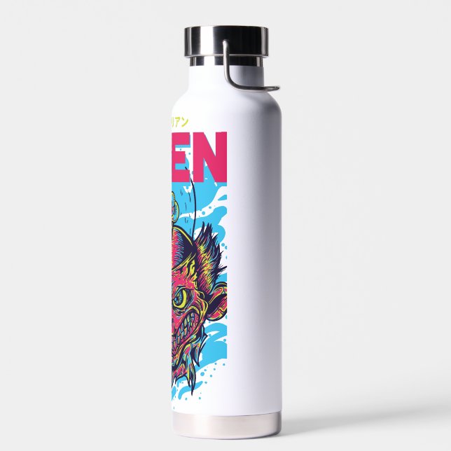 Botella De Agua Visitante cósmico : El diseño alienígena (Izquierdo)