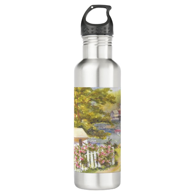 Botella De Agua vista al puerto de stonington (Anverso)