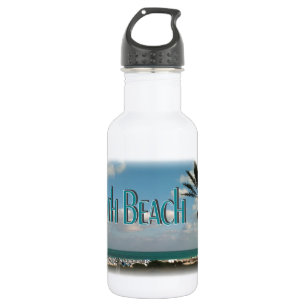 Botella De Agua Vista de playa sur