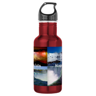 Botella De Agua Vistas fotográficas de Niagara Falls Nueva York