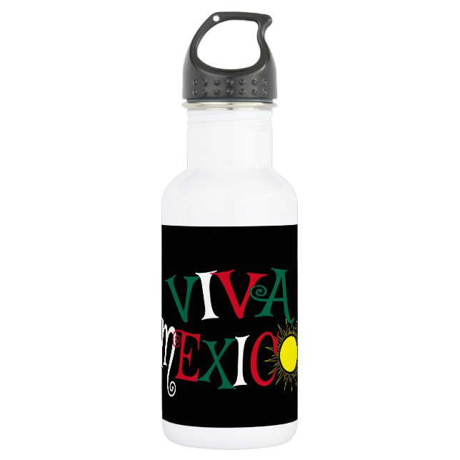 Botella De Agua Viva México (Anverso)