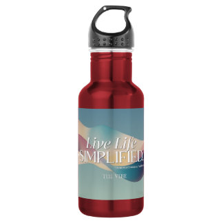 Botella De Agua Vive la vida simplificada