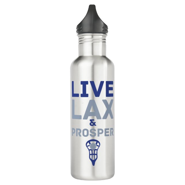 Botella De Agua Vive LAX y prospera Lacrosse (Izquierda)