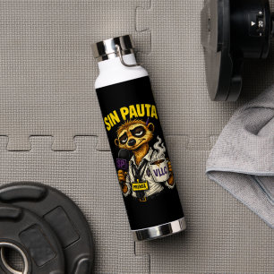 Botella De Agua VLLC Tired Journalist Meerkat Press Coffee Mug