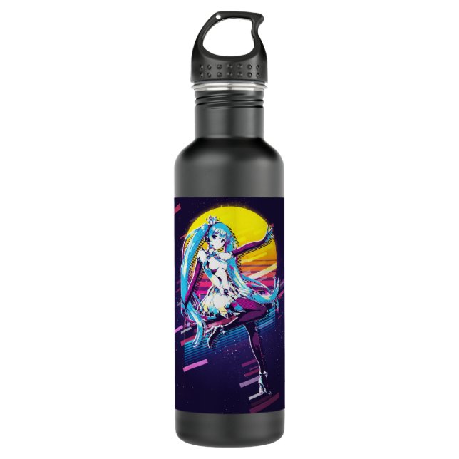Botella De Agua Vocaloide Ha sune Miku Re Classic      (Anverso)