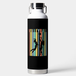 Botella De Agua Voleibol Voleibol de playa Retro