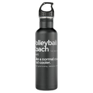 Botella De Agua Volleyball Coach Definition Funny Gift