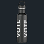 BOTELLA DE AGUA VOTACIÓN<br><div class="desc">Dé a la gente un recordatorio de que votará con esta botella de agua de votación.</div>