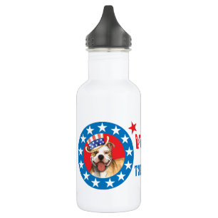 Botella De Agua Votar por Pit Bull