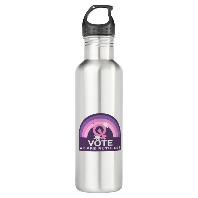 Botella De Agua Vote We Are Ruthless (Anverso)
