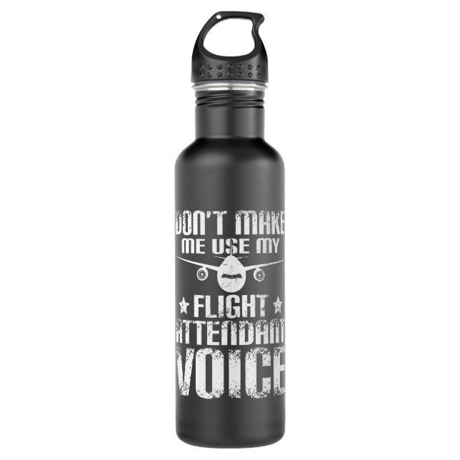 Botella De Agua Voz del operador de vuelo (Anverso)