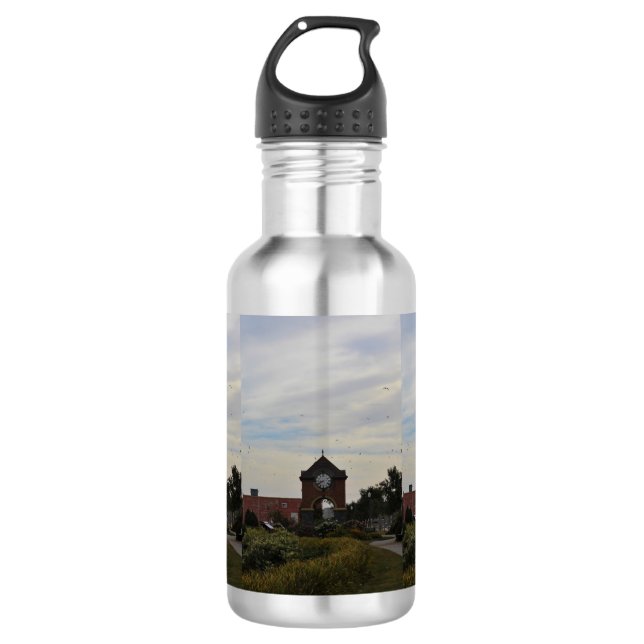 Botella De Agua Vuelo sobre la torre de reloj (Anverso)