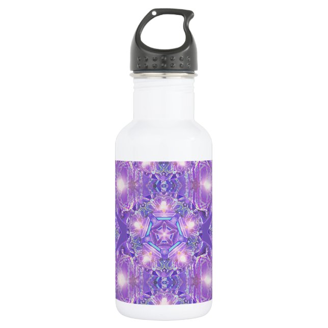 Botella De Agua W1 Púrpura (Anverso)