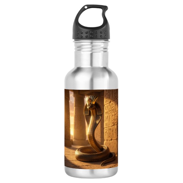 Botella De Agua Wadjet – Egyptian Cobra Goddess´6 (Anverso)