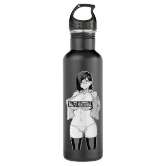 Botella De Agua Waifu S icker Anime Classic     