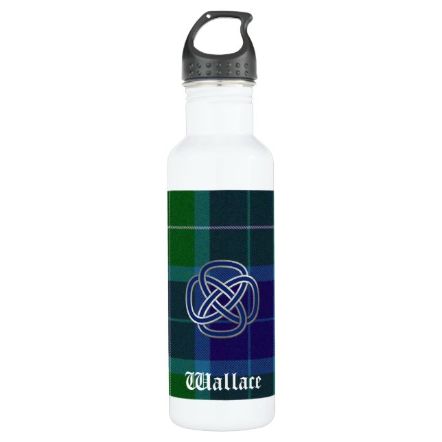 Botella De Agua Wallace Tartan Plaid (Anverso)