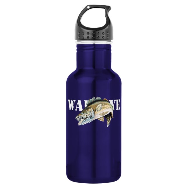 Botella De Agua Walleye (Anverso)