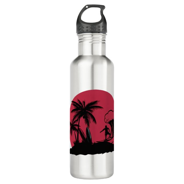 Botella De Agua Water bottle  (Anverso)