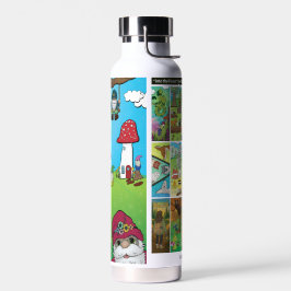 Botella De Agua Water Bottle - Buellton’s Gnomes!