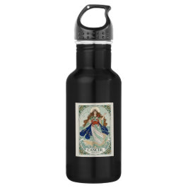 Botella De Agua Water Bottle Cancer Zodiac Artisan 