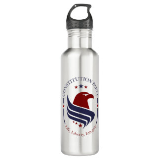 Botella De Agua Water bottle, stainless steel, Constitution Party 