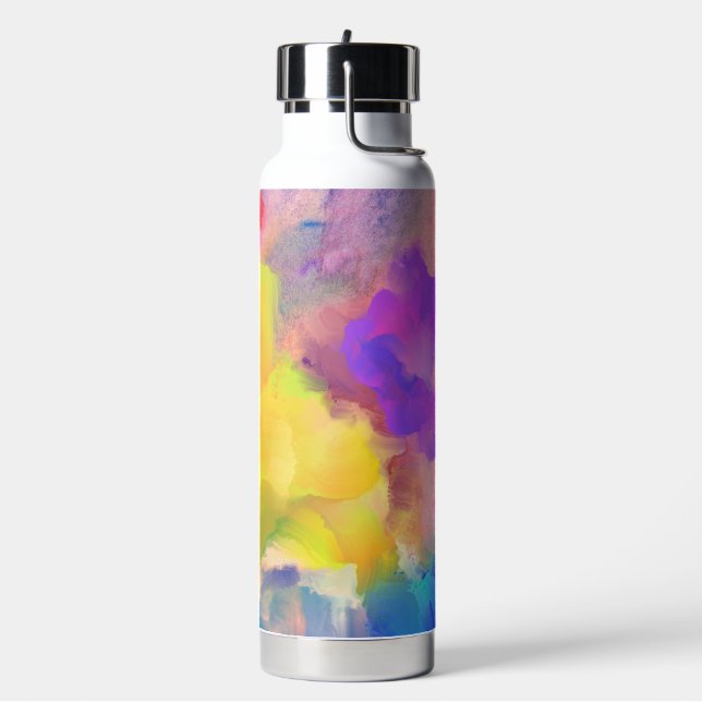 Botella De Agua Water Bottle with Straw (Izquierda)